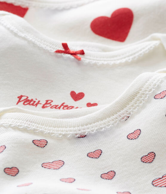 Baby MädchenKurzarmbodys im 3er-Set variante 1