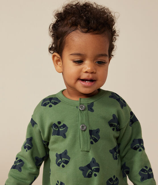 Langer Baby-Overall aus Molton PALMERAIE/ MULTICO
