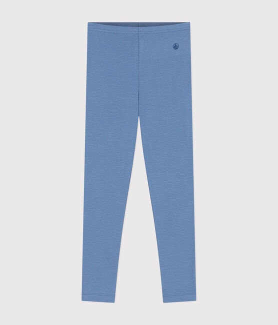 Kinder-Leggings für Mädchen blau BEACH