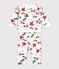 Baby-Set Sweatshirt und Hose aus Baumwolle mit Blumenmotiv naturfarben/vielfarbig