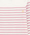 Mädchen-Langarmshirt weiss MARSHMALLOW/rosa BABYLONE