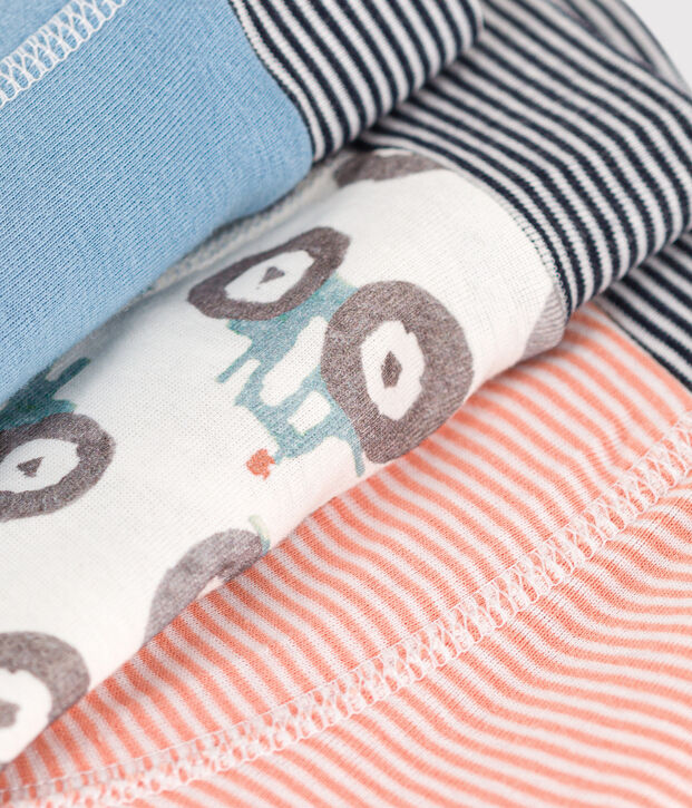 3er-Set Boxershorts aus Baumwolle mit Treckermotiv f&uuml;r Jungen vielfarbig