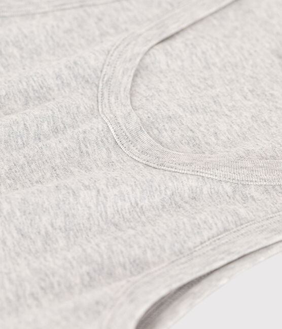Das IKONISCHE Tanktop aus Baumwolle für Damen grau BELUGA CHINE