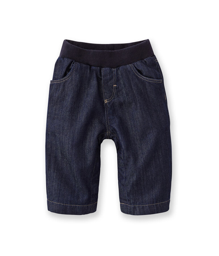 Gef&uuml;tterte Baby-Jeans blau