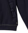 Mädchen-Kapuzensweatjacke blau SMOKING