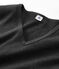 T-Shirt L’ICONIQUE mit V-Ausschnitt aus Bio-Baumwolle für Damen grau CITY CHINE