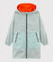 Winddichte Kinder-Wendejacke Unisex orange CAROTTE/blau FONTAINE