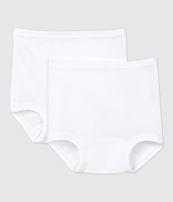2er-Set weiße Slips für Babys variante 1