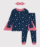 Phosphoreszierender Maskerade-Pyjama aus Baumwolle für kleine Mädchen/kleine Jungen INCOGNITO/ MULTICO