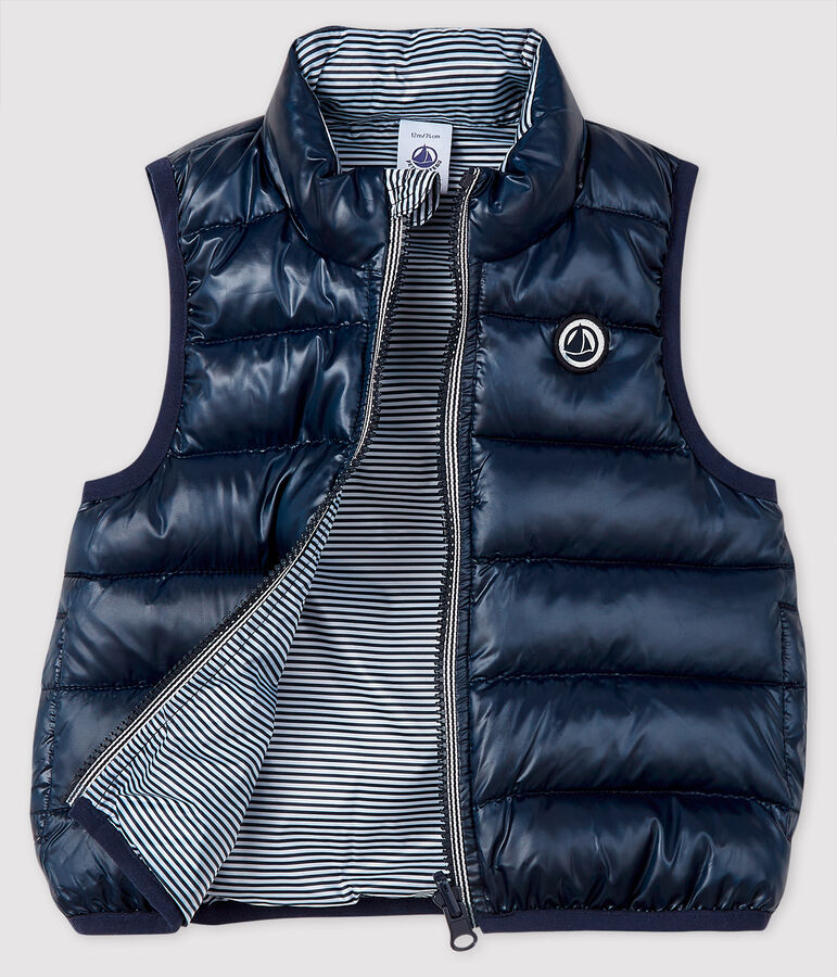 Wendbarer Baby-Anorak blau SMOKING