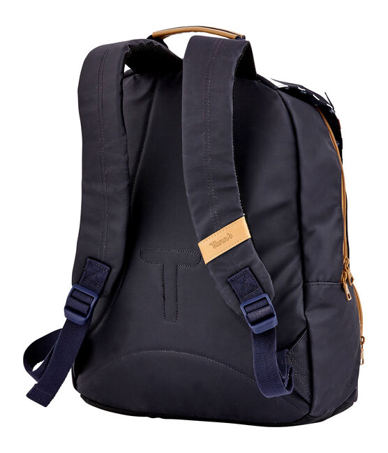 Kinder-Schulranzen Petit Bateau x Tann's blau SMOKING/braun BRINDILLE/ MARSHMALLOW