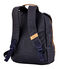 Kinder-Schulranzen Petit Bateau x Tann's blau SMOKING/braun BRINDILLE/ MARSHMALLOW