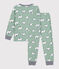 Kinder-Pyjama aus Molton mit Bärmotiv SAULE/ MULTICO