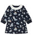Langärmeliges bedrucktes Kleid für Baby Mädchen