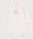 Langärmeliger Baby-Body Mädchen