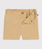 Baby-Shorts aus Serge beige FACILE
