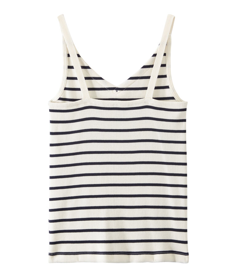 Unterhemden zur feier des 100 geburtstags des slips damen weiss/blau