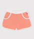 Kinder-Shorts aus einfarbigem Baumwoll-Frottee