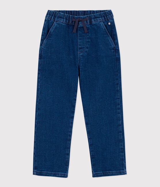Kinder-Hose aus Denim blau BRUT MOYEN