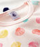 2er-Set Kinder-Kurzpyjamas aus Baumwolle mit Herzen/Muscheln für Mädchen variante 1