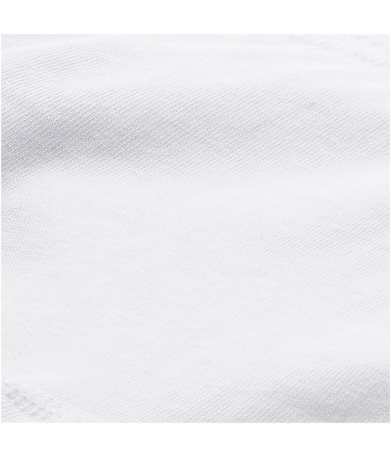 Einfarbige M&auml;dchen Shorts weiss