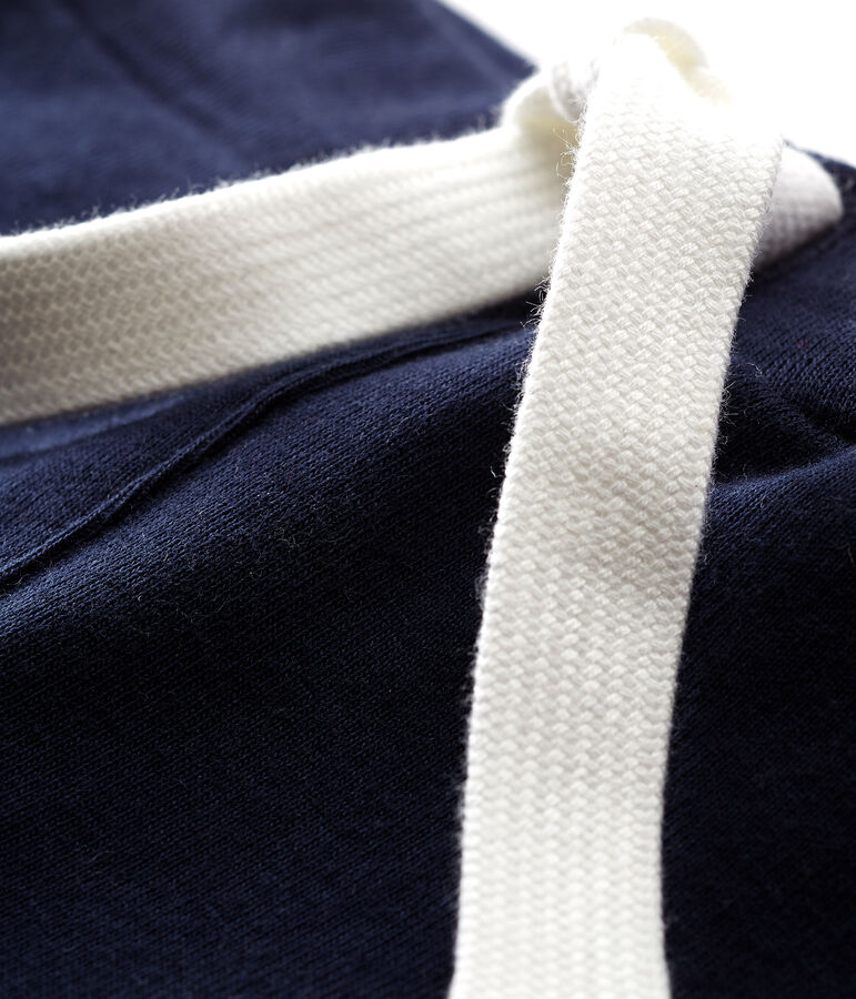 Einfarbiges baby-short jungen blau