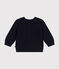 Baby-Cardigan aus Baumwollstrick blau SMOKING