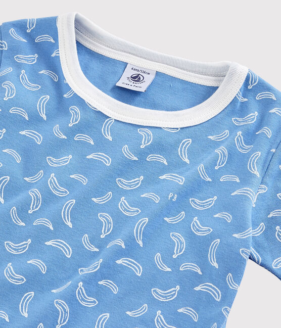 Snugfit Kurzpyjama aus Baumwolle mit Bananenmotiv variante 1