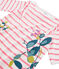Kinder-T-Shirt für Mädchen weiss MARSHMALLOW/rosa CUPCAKE