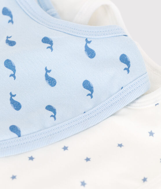 2er-Set Baby-Lätzchen aus bedruckter Baumwolle variante 2