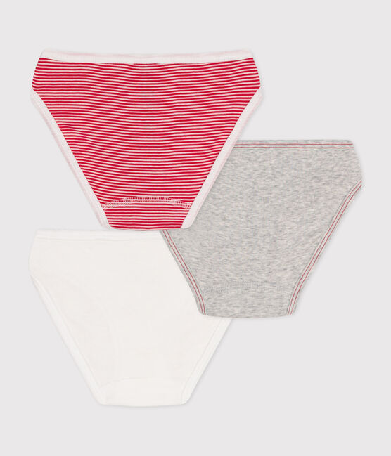 3er-Set Slips für Mädchen aus Baumwolle variante 3