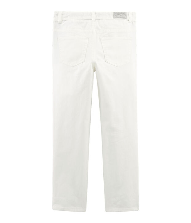 Kinderhose f&uuml;r Jungen weiss