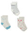 Set aus drei Paar Babystrümpfen variante 2