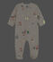 Baby-Strampler Paris aus Molton weiss AVALANCHE/ MULTICO