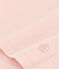 Damen-T-Shirt LE DROIT aus Baumwolle mit Rundhalsausschnitt rosa SALINE