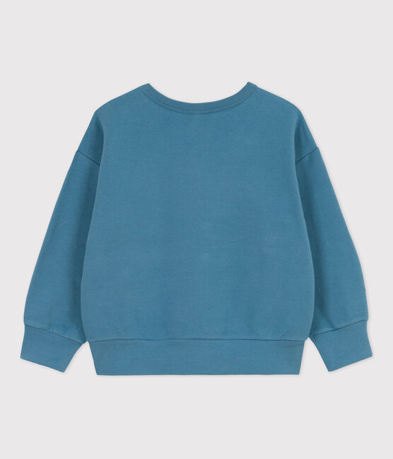 Kinder-Sweatshirt aus Molton blau LAVIS