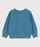 Kinder-Sweatshirt aus Molton blau LAVIS