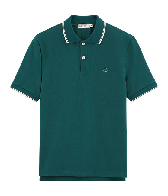 Kurzärmeliges poloshirt herren grün PINEDE