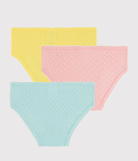 Set mit 3 Höschen mit hohem Bund für kleine Mädchen variante 1