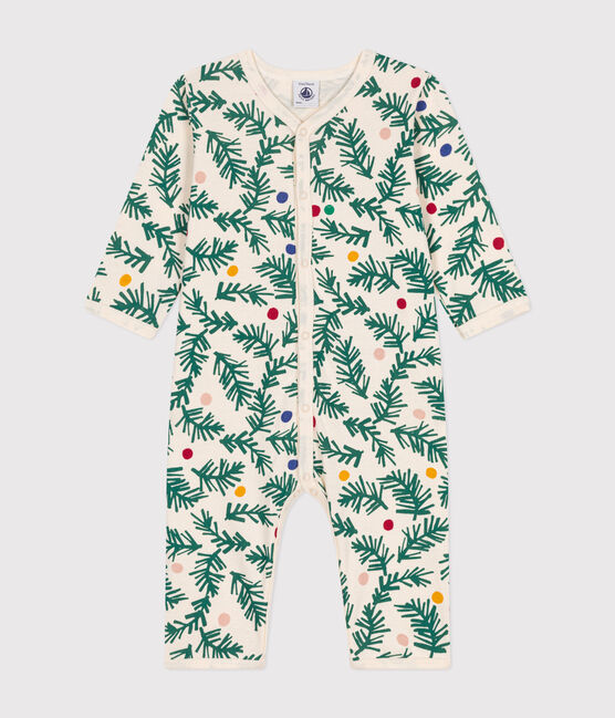 Gemusterter Baby-Pyjama ohne Füße aus Baumwolle rot AVALANCHE/ AURORA