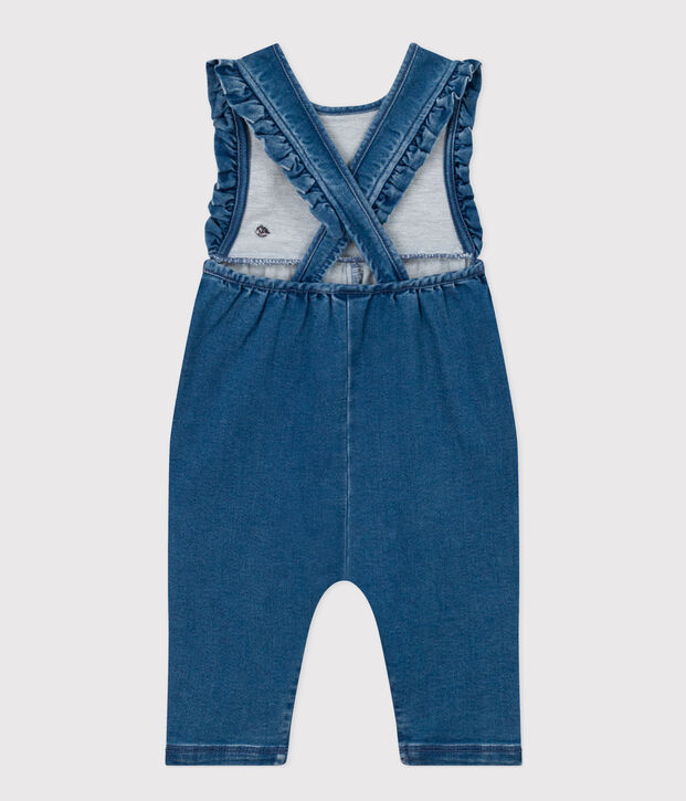 Baby-Overall aus Denim. blau
