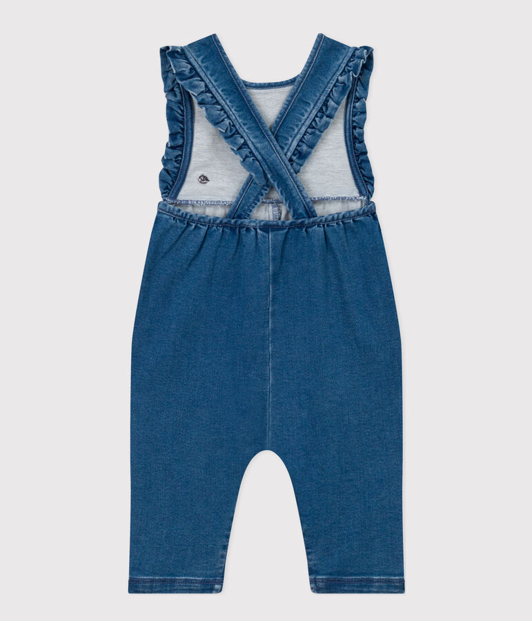 Baby-Overall aus Denim. blau