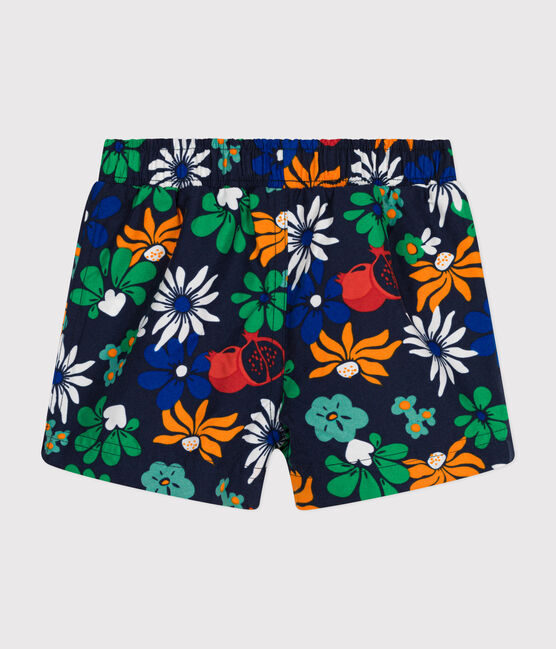 Baby-Badeshorts blau MEDIEVAL/weiss MULTICO