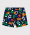 Baby-Badeshorts blau MEDIEVAL/weiss MULTICO