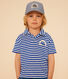 Schirmmütze aus himmelblauem Denim Kinder
