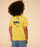 Gemustertes Jungen-T-Shirt aus leichtem Jersey gelb NECTAR