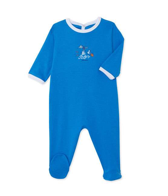 Unisex-Strampler blau Delphinium