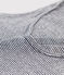Geringeltes Damen-Top aus Leinen blau SMOKING/weiss LAIT