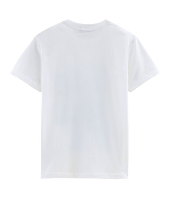 Unisex T-Shirt Postkarten-Motiv weiss ECUME