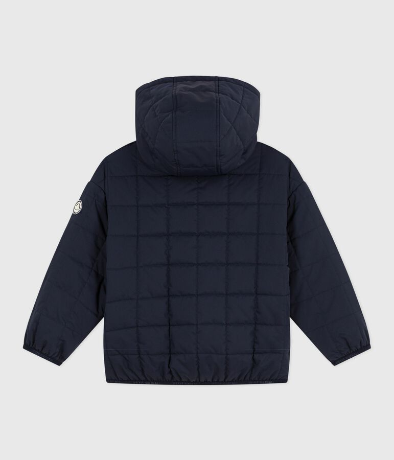 Leichte Kinder-Winterjacke einfarbig blau